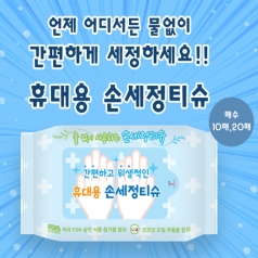 손세정 티슈 (10매)