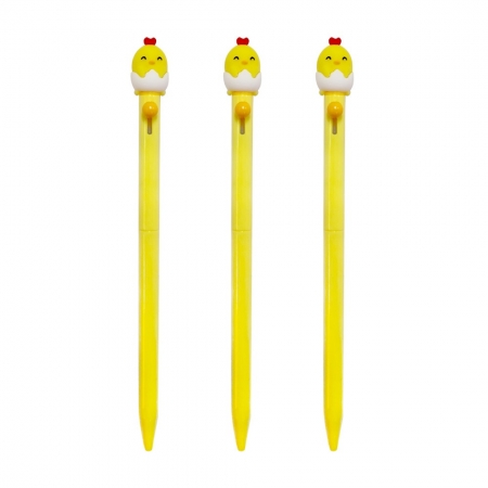 [볼펜] 스마일 병아리볼 노크펜 #3