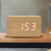 작은이미지: 콤보 대나무 우드 LED 탁상시계 #4