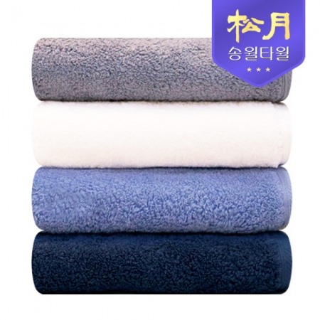 [송월타올] 항균 코마 40수 무지타올180g, 세면타올 #2