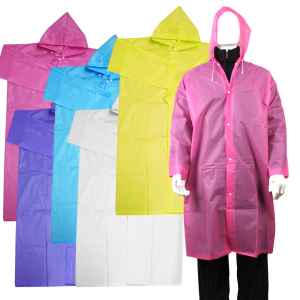 다회용 일반 에바 우의 (다양한 색상 / 프리 사이즈)