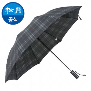 송월 3단 뉴 모던 체크 우산