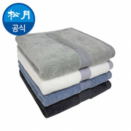 송월 CM 뱀부얀혼방 50X100 사선라인50 바스타올 #3