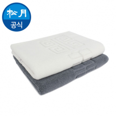 송월 격자 발매트52 발매트타올