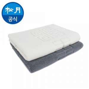 송월 격자 발매트52 발매트타올