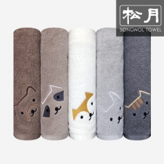 [송월타올] 빼꼼 뉴컬러 타올 50