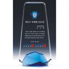 크리스탈 상패 san1435