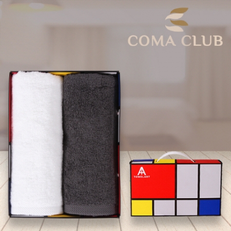코마 클럽 코마 40수 200 호텔타올 2P세트 #2
