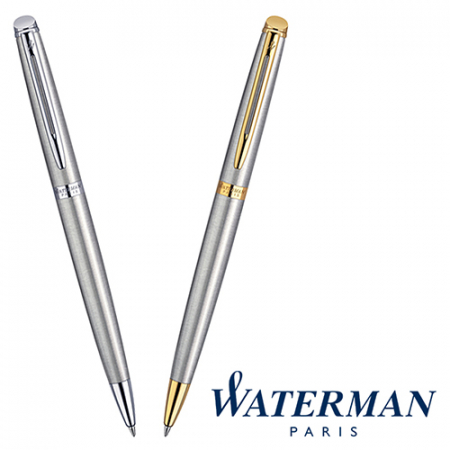워터맨 헤미스피어 스텐레스 스틸 볼펜//23k 금도금 #2