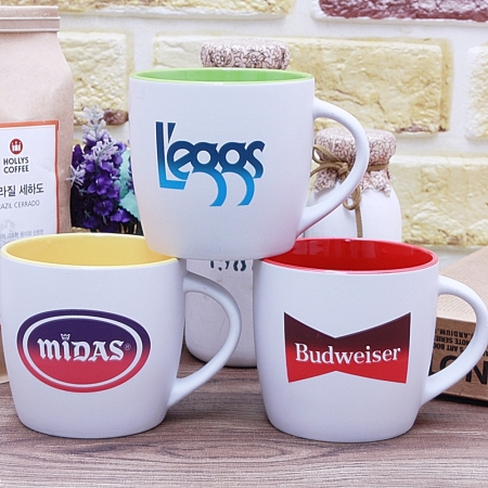 매직 변색 페타 무광 화이트 인칼라 베이직 머그컵 #2