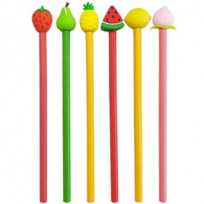 과일 캐릭터 연필 // 인쇄가능