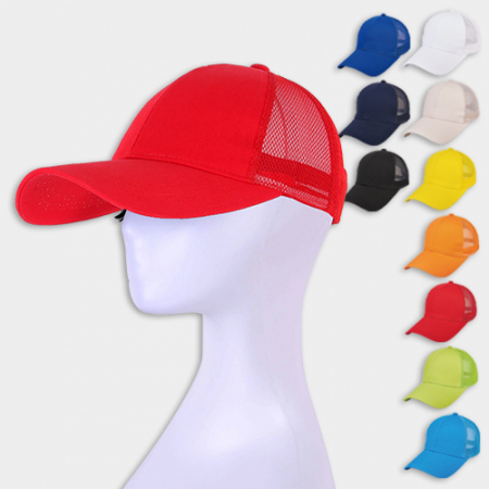 육각 후면 망사 캡 모자, 남자 여자 단체 행사 #2
