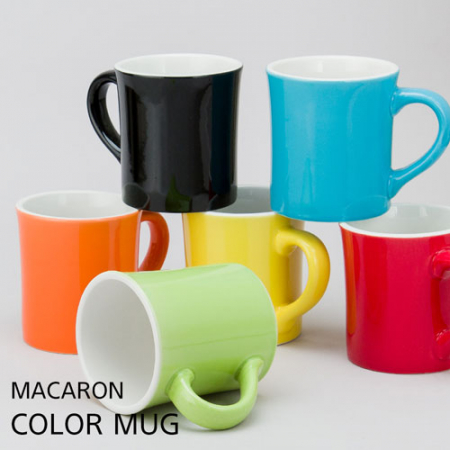 마카롱 칼라 머그컵 6색 (실크인쇄) #2