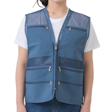 오피스 망사 조끼 (L-3XL), 남자 여자 조끼 #3