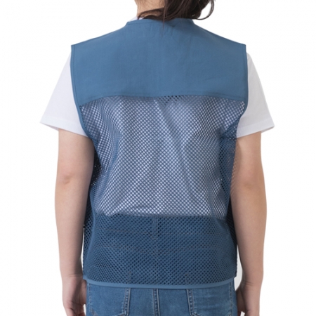 오피스 망사 조끼 (L-3XL), 남자 여자 조끼 #5