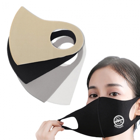 3D 패션 연예인 마스크 / 네오 플렌 마스크 / 블랙 마스크 #2