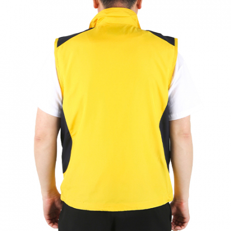 현장 카라 조끼 (M-3XL), 남자 여자 행사 조끼 #3