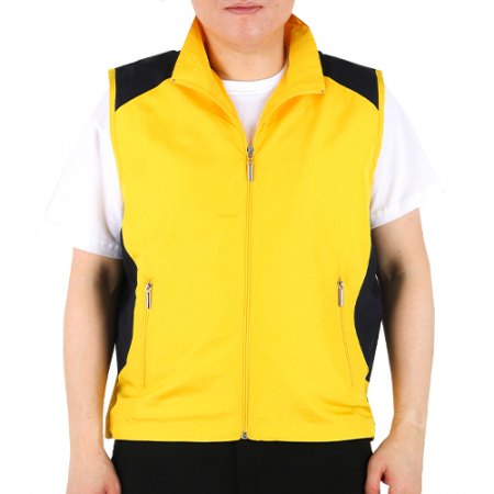 현장 카라 조끼 (M-3XL), 남자 여자 행사 조끼 #5