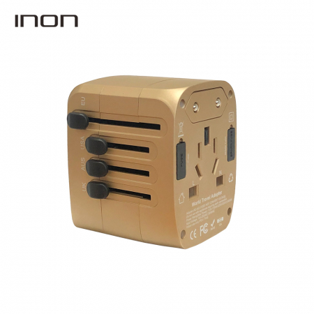 [충전기] 아이논 USB 4포트 해외 여행용어댑터 IN-TA410C #4