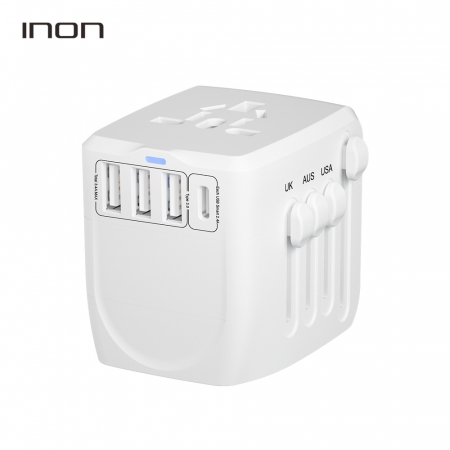 [충전기] 아이논 USB 4포트 해외 여행용어댑터 IN-TA410C #7