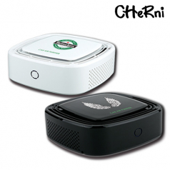 체르니 헤드레스트 겸용 차량용 공기청정기, 컴팩트한 디자인의사각 공기청정기 자동차 책상위