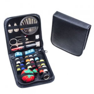 에코라이프 가죽파우치 반짇고리 고급 BC002