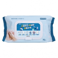프리미엄 손소독티슈 70매 (55g) 의약외품