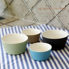 키친필 셀라이닝 공기 대접 4p