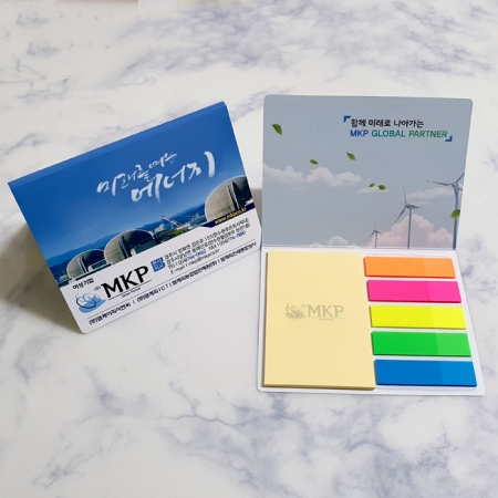 수첩 점착메모지 104 6쪽 필름지 #3