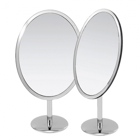 ST-413 실버 탁상 타원거울 #2