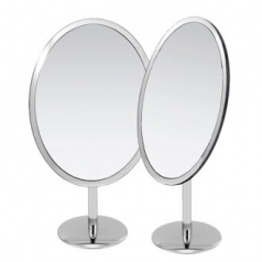 ST-413 실버 탁상 타원거울