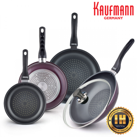 독일 카우프만 퍼플 인덕션 프라이팬 5P세트 #3