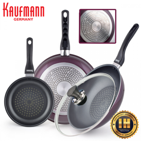 독일 카우프만 퍼플 인덕션 프라이팬 4P세트 G형 #3