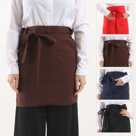 랩 스타일 미니 허리 앞치마, 남자 여자 서빙 #2