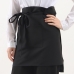 작은이미지: 랩 스타일 미니 허리 앞치마, 남자 여자 서빙 #3
