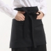작은이미지: 베이직 미니 허리 앞치마, 남자 여자 단체 #3