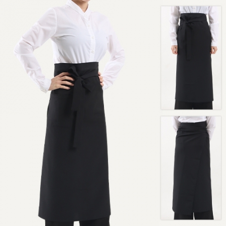 허리 랩 롱 앞치마, 남자 여자 단체 식당 #2