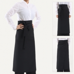 허리 랩 롱 앞치마, 남자 여자 단체 식당