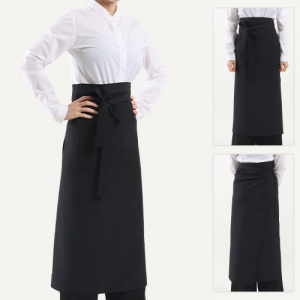 허리 랩 롱 앞치마, 남자 여자 단체 식당