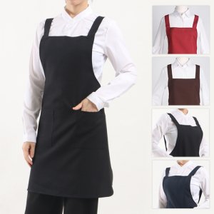무지 H형 앞치마, 남자 여자 단체 행사
