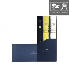 송월 카운테스마라 2단 도트보더 우산 1p + 센치 타올 2p