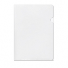 무지 투명 L자 홀더 0.18T