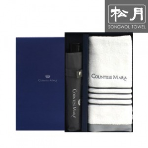 송월 CM 3단 폰지 우산 1p + 포라인 타올 1p