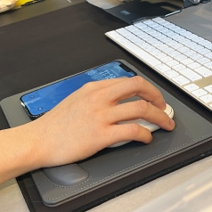 머레이 손목 쿠션 무선충전 마우스패드