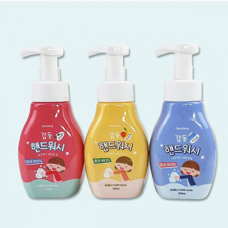 버블비누 핸드워시 손세정제- 300ml (프로럴향, 후르츠향, 파우더향) #2