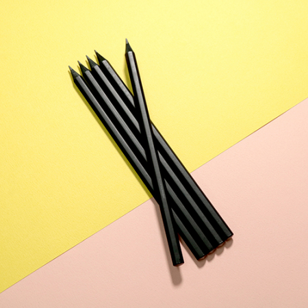 무광 흑목 미두 (B) 연필 (연필, 필기구 인쇄) #3