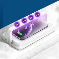 체르니 스마트폰 살균 & 무선충전기 WS-1000, 코로나 UV무균 무선충전기 15w
