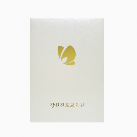 상장케이스 아이보리색 (310*224mm) #2