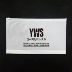 PVC 유백색 지퍼백M 240x145x15