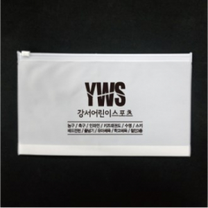 PVC 유백색 지퍼백M 240x145x15
